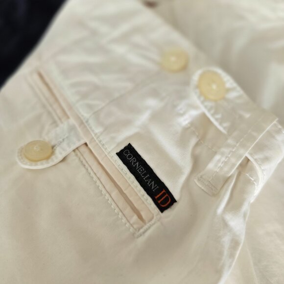 Corneliani ID cotton pants off-white - Picture 7 of 16